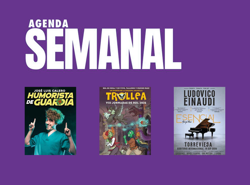 Torrevieja se llena de humor, rol en vivo y música emotiva con José Luis Calero, Trollea y el tributo a Ludovico Einaudi