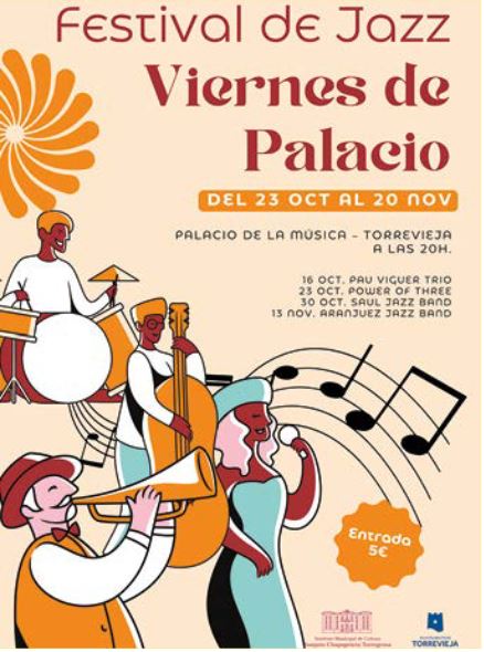 CICLO DE JAZZ Viernes del Palacio
Pau Viguer Trío