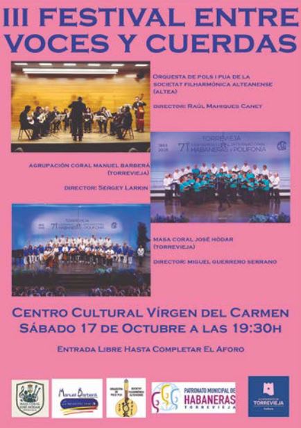3º FESTIVAL
Entre cuerdas y voces